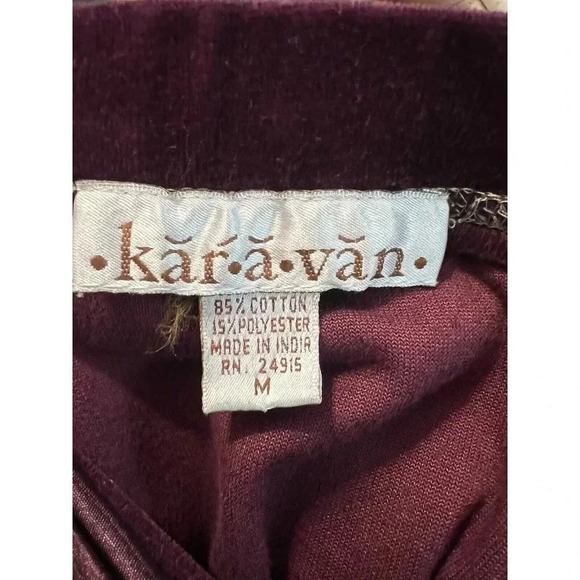 VTG Velour Maxi Skirt Womens Medium Merlot Sporty Spice Varsity Drawstring Y2K - Picture 10 of 11